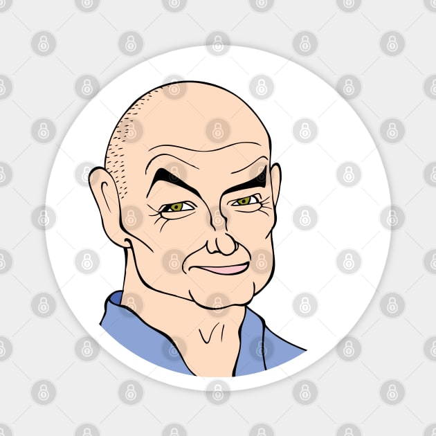 JOHN LOCKE LOST FAN ART Magnet by cartoonistguy